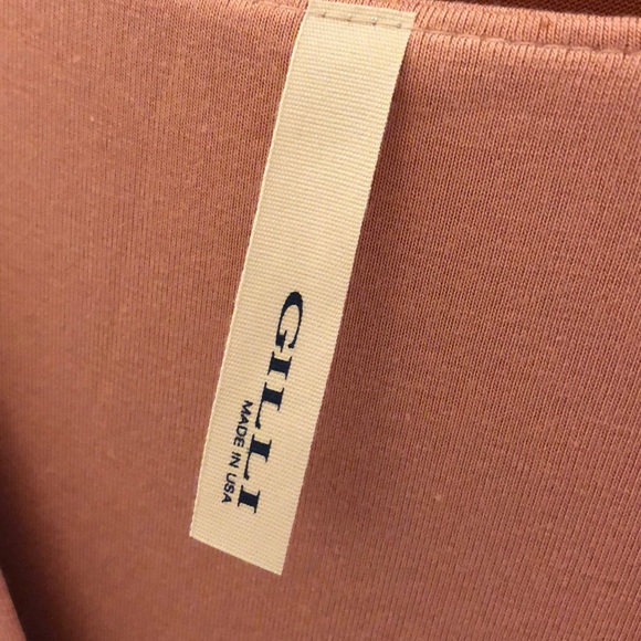 New! GILLI S-L Black Blush Floral Maxi Dress - Picture 4 of 4